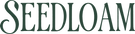 SEEDLOAM wordmark in root green